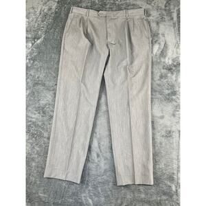 Men's Paul Frederick dress pants size 42 Pearl Gray NWT
